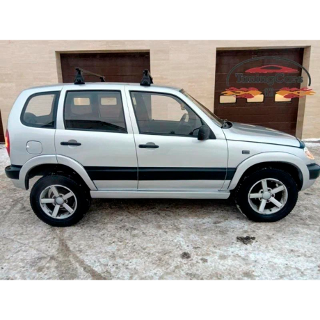Молдинги на двери старого образца для Chevrolet Niv@ купить недорого с доставкой в Баган