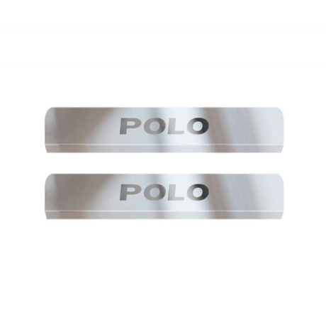 Накладки в проем дверей (4 шт) (НПС) Volkswagen Polo (2020-н.в.) купить недорого с доставкой в Баган