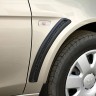 Накладки на крылья (жабры) "EVO" для Mitsubishi Lancer X (2007-2016) купить недорого с доставкой в Баган