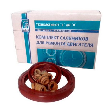 Комплект сальников для ремонта ДВС 2101-2107, 21213 купить недорого с доставкой в Баган