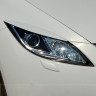 Накладки на фары (реснички) для Mazda 6 (2008-2012) купить недорого с доставкой в Баган