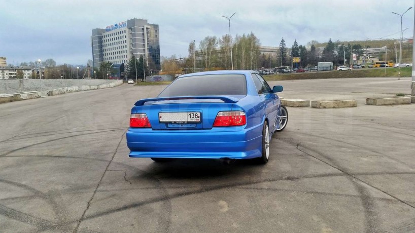 Накладка на задний бампер "Uras" Toyota Chaser (100) купить недорого с доставкой в Баган