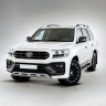 Бампер передний "THOR" для Toyota Land Cruiser 200 (2015-н.в.) купить недорого с доставкой в Баган