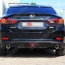 Диффузор заднего бампера var №1 (ровный + стоп сигнал) для Mazda 6 (2013-н.в.) купить недорого с доставкой в Баган