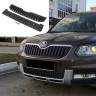 Зимний экран верхний, (текстурный пластик) для Skoda Yeti Outdoor (2013-2018) купить недорого с доставкой в Баган