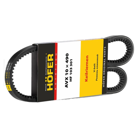 Ремень генератора 10х940 HOFFER зубчатый для B@3 2101-2107, 21213 купить недорого с доставкой в Баган