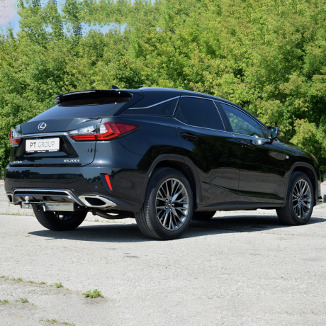 ТСУ /съемный квадрат/ с НЕРЖ накладкой LEXUS RX (кроме Long) 2015-2019/ F-Sport 2015-2019 купить недорого с доставкой в Баган