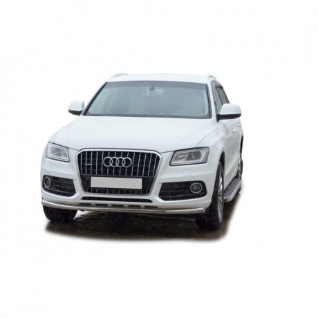 Защита переднего бампера "Труба" (d51) для Audi Q5 (2012-2016)(Окрашенное) купить недорого с доставкой в Баган
