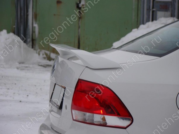 Спойлер высокий для VW Polo Sedan (2010-2020) купить недорого с доставкой в Баган