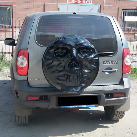 Колпак запасного колеса "Трофей Снайпера" для B@3 2123 Chevrolet Niv@ купить недорого с доставкой в Баган