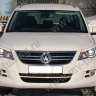 Накладки на фары (реснички) для Volkswagen Tiguan (2007-2010) купить недорого с доставкой в Баган