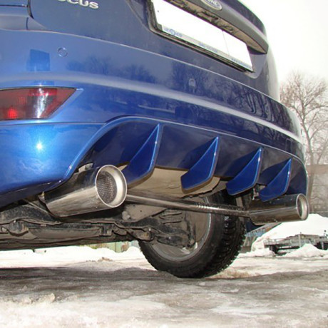 Разводка (без насадок) на две стороны для задней юбки "Lord" Ford Focus 2 (2008-2011) (3D-5D) купить недорого с доставкой в Баган