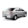 Защита заднего бампера угловая d38мм ШАГРЕНЬ (ППК) CHEVROLET Cobalt (2019-н.в.) купить недорого с доставкой в Баган