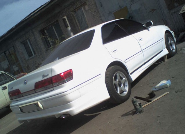 Накладки на пороги "TRD" Toyota Mark II (100) купить недорого с доставкой в Баган
