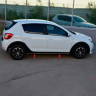 Комплект накладок на арки + накладки на пороги "KART RS NEW" для Renault Sandero (с комплектацией) купить недорого с доставкой в Баган