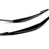 Накладки на фары (реснички) (Led-оптика) var №2 для BMW X6 E71 (2010-2014) купить недорого с доставкой в Баган