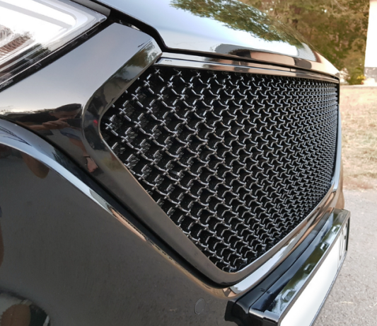 Сетка АБС открытая Bentley Style купить недорого с доставкой в Баган
