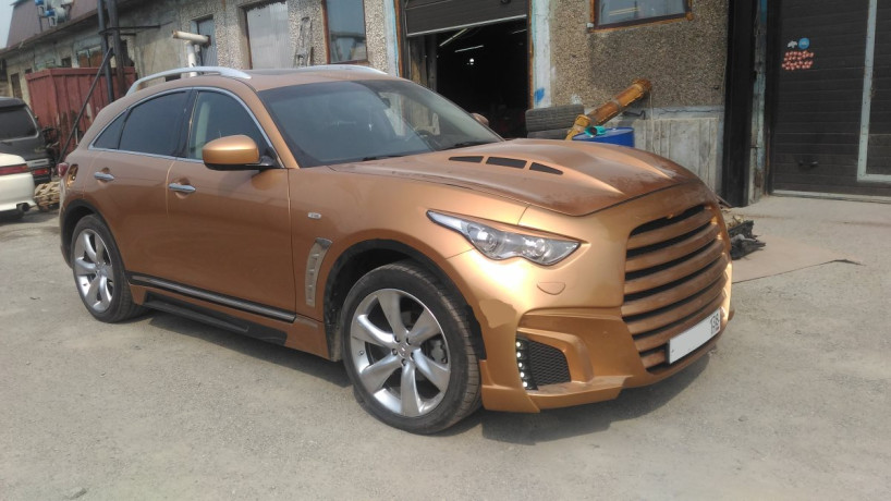 Капот пластиковый "Jass-Rs" Infiniti FX купить недорого с доставкой в Баган