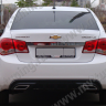 Диффузор заднего бампера var №2 (текстурный пластик) для Chevrolet Cruze (2008-2012) купить недорого с доставкой в Баган