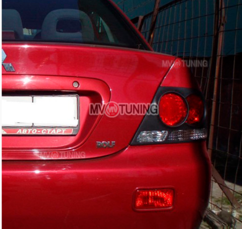 Накладки на задние фонари для Mitsubishi Lancer IX (2003-2009) купить недорого с доставкой в Баган