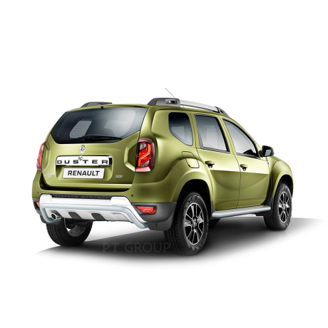 Защита порогов с алюм. площадкой d51мм «Эстонец» ИСКРА (ППК) Renault Duster (2012-2020), Nissan Terrano (2014-н.в.) купить недорого с доставкой в Баган