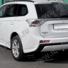 Диффузор заднего бампера "Broomer Design" для Mitsubishi Outlander (3rd generation)(2012-2014) купить недорого с доставкой в Баган