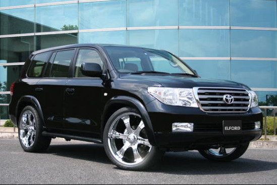 Расширители колесных арок "Elford" Toyota Land Cruiser 200 (Дорестайлинг) купить недорого с доставкой в Баган