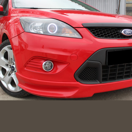 Накладка (юбка) переднего бампера "Lord" для Ford Focus 2 (3D-5D)(2008-2011) купить недорого с доставкой в Баган
