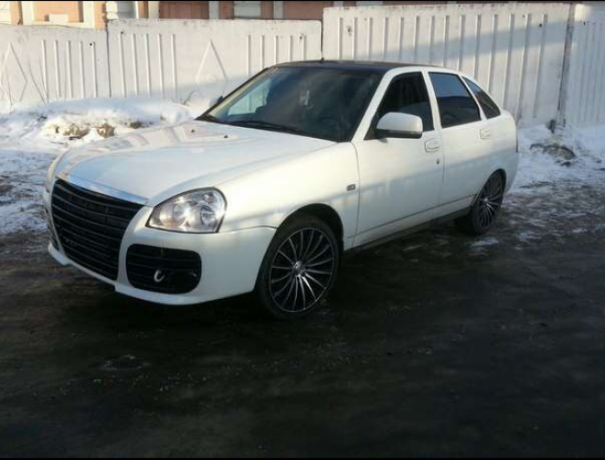 Бампер передний "Порш" для B@3 2170, 2171, 2172 L@DA Prior@ купить недорого с доставкой в Баган