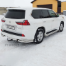 ТСУ /тип AV/ с НЕРЖ накладкой TOYOTA Land Cruiser 200 2007-/ LEXUS LX 2016-2021 купить недорого с доставкой в Баган