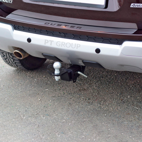 Накладка на задний бампер (НПС) RENAULT DUSTER (2012-2020 г.в.) купить недорого с доставкой в Баган