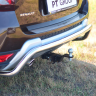 Накладка на задний бампер (НПС) RENAULT DUSTER (2012-2020 г.в.) купить недорого с доставкой в Баган