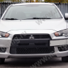 Воздуховоды радиатора в передний бампер (Цельные) var №2 для Mitsubishi Lancer X (2007-2010) купить недорого с доставкой в Баган