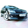 Накладка (юбка) переднего бампера "GT" для Opel Astra H (3D, 5D) купить недорого с доставкой в Баган