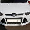 Накладки на фары (реснички) широкие var №1 для Ford Focus 3 (2012-2014) купить недорого с доставкой в Баган