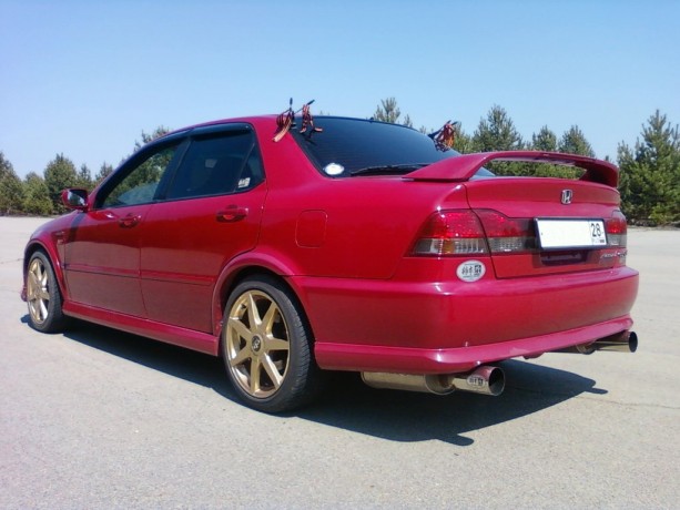 Накладка на задний бампер "Euro-R" Honda Accord/Torneo (Кузова CF3, CF4, CF5) купить недорого с доставкой в Баган