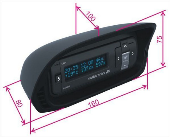 Бортовой компьютер Multitronics TC 740 купить недорого с доставкой в Баган