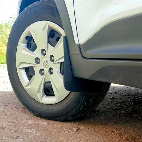 Брызговики ПЕРЕДНИЕ увеличенные (2 шт) HYUNDAI Creta 2016-2021 купить недорого с доставкой в Баган