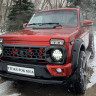 Решетка радиатора "TITAN" для B@3 2121, 21213, 21214, 2131 "L@DA 4x4" (без защитной сетки) RAPTOR купить недорого с доставкой в Баган
