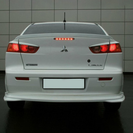 Накладки задних фонарей "GT" для Mitsubishi Lancer X купить недорого с доставкой в Баган