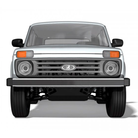 защита двигателя и осей нижних рычагов f-design для L@DA 4x4, urban, стальная 3мм, (не окрашенная) купить недорого с доставкой в Баган