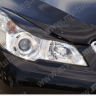Накладки на фары (реснички) для Subaru Outback (4th generation)/Legacy (5th generation)(2009-2014) купить недорого с доставкой в Баган