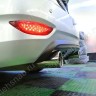 Диффузор заднего бампера var №3 (двойной выхлоп) для Hyundai Solaris (2010-2013) купить недорого с доставкой в Баган