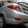 Спойлер высокий для Hyundai Solaris (2010-2016) купить недорого с доставкой в Баган