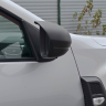 Накладки на зеркала с козырьком "КАРТ" для Renault Duster 2 (с 2021 г.в.) тиснение, с комплектацией купить недорого с доставкой в Баган