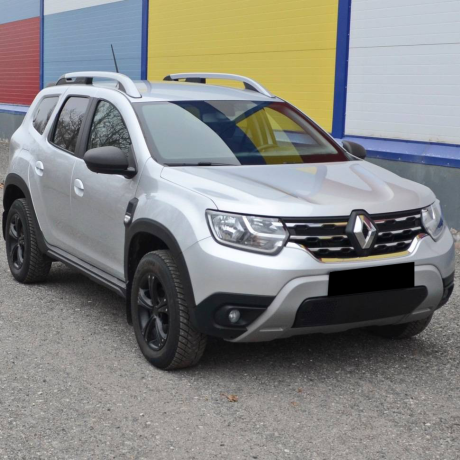 Накладки на зеркала с козырьком "КАРТ" для Renault Duster 2 (с 2021 г.в.) тиснение, с комплектацией купить недорого с доставкой в Баган