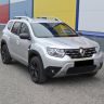 Накладки на зеркала с козырьком "КАРТ" для Renault Duster 2 (с 2021 г.в.) тиснение, с комплектацией купить недорого с доставкой в Баган