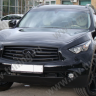 Накладки на фары (реснички) var №2 для Infiniti FX (2nd generation) купить недорого с доставкой в Баган