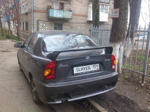 Спойлер "Атланта" Chevrolet Lanos купить недорого с доставкой в Баган