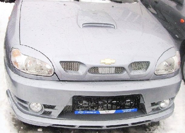 Решетка радиатора "Атланта" Chevrolet Lanos купить недорого с доставкой в Баган